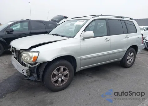 2005 Toyota Highlander from USA, damaged, VIN JTEGD21A650105960